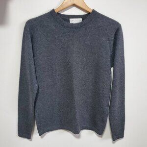 THE WORK CONNECTION Vintage Cashmere Crewneck Sweater Knit Grey Women's Small